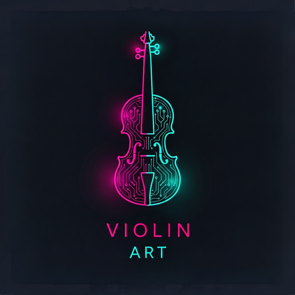 Violin Art Logo